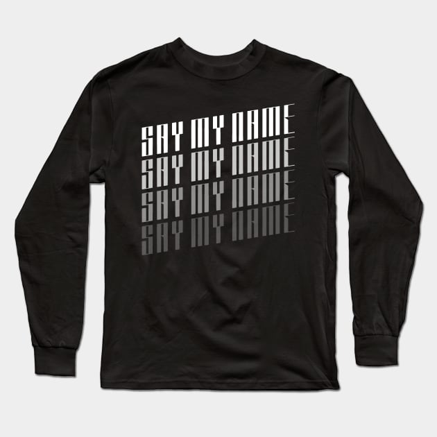 Ateez Say My Name Long Sleeve T-Shirt by hallyupunch